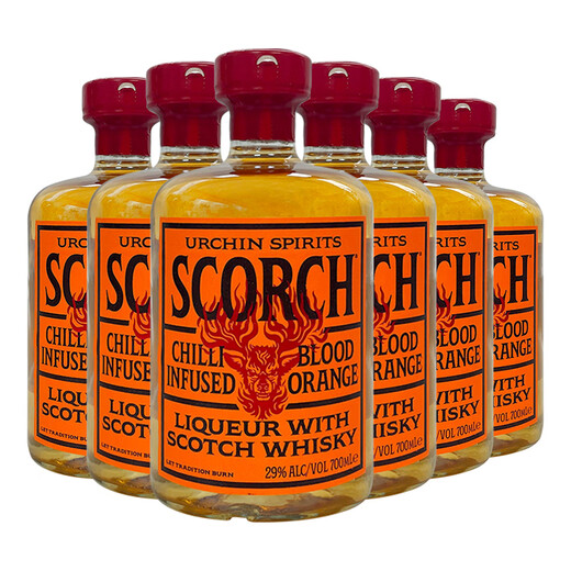 Flaming Deer Scotch Whiskey Likör (formulierter Wein) 700 ml Originalflasche importiert Wein aus Fremdkörnern Wein Whisky 700 ml sechs Stücke
