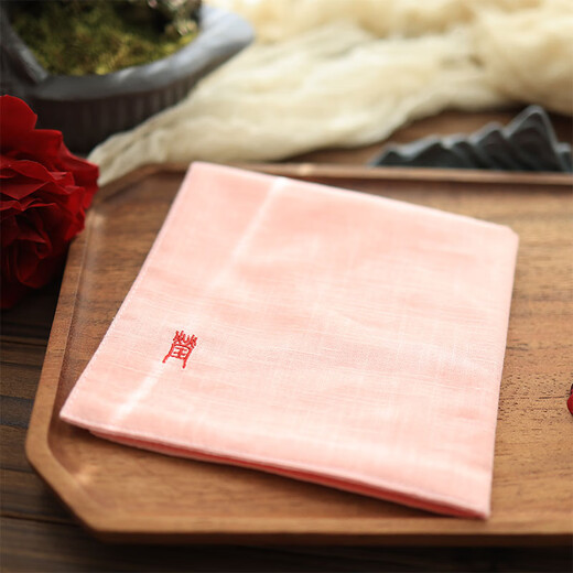 How cool embroidery handkerchief embroidery name for men, all cotton embroidery custom pure cotton handkerchief small square scarf boyfriend birthday gift blue blue
