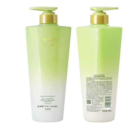 迪菲娜红没药醇多肽洗发水680ml 控油蓬松洗发露女/男士洗发露洗发膏