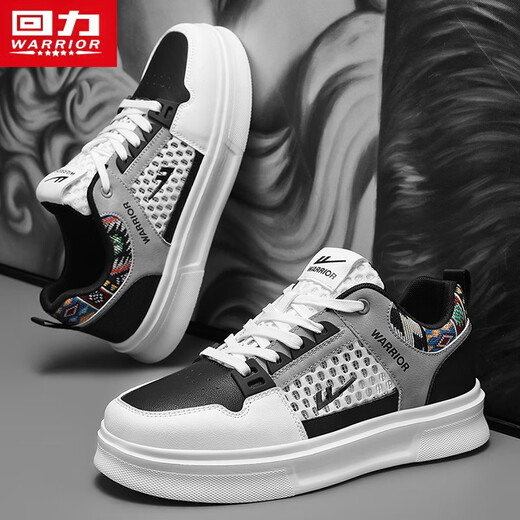 
Warrior shoes men's versatile men's shoes casual sports shoes men's L699C white/gray/black 40