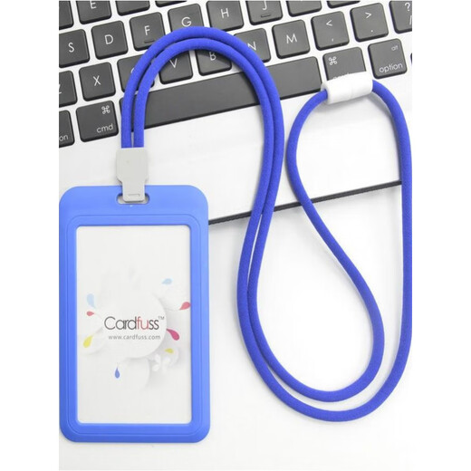 Beijing Fashion Round Seil Lanyard Tag Mitarbeiterbusskarten Arbeitskarte Campus Karte Student Bus C5 gelbe horizontale Version + 9734 Gelbes Runde Seil
