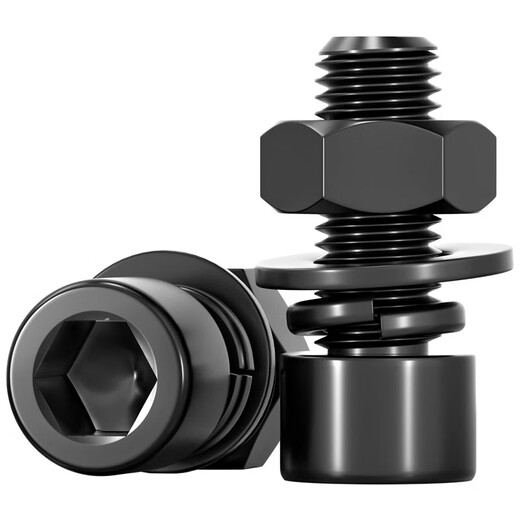 Tianzhuo Hardware Grade 10.9 Fine Thread Hexagon Screw and Nut Flat Washer Set MM8*1M10*1.25M12M14-M22M24x2 M14*1.5*50 Full Thread 2 Sets