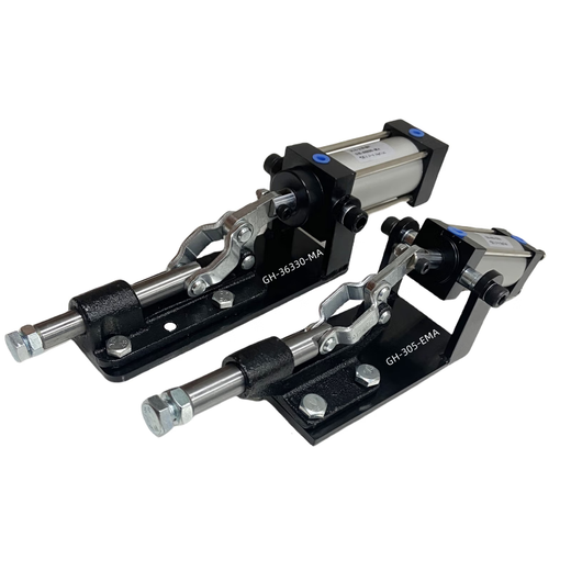 趣物兜定制气动式快速夹具夹紧器GH12130A工装气缸动工具夹HSCS101A 122 GH-12130-A 气动夹钳