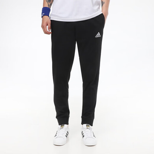 阿迪达斯（adidas）男装运动套装 2025夏季新款梭织连帽夹克防风外套 针织长裤2件套 IB0381+GK9226 M