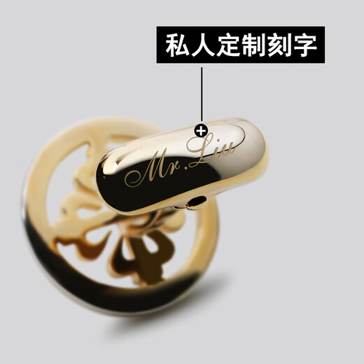 NOSSKISS new gold and silver contrasting cufflinks high-end simple and fashionable iris French shirt cuffs stud birthday gift gifts. Please consult customer service for customization