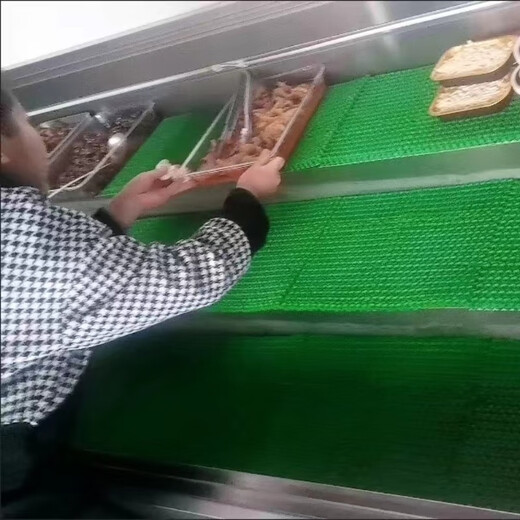 Lawn and green space simulated commercial refrigerator compartment grid green mat bedding display cabinet beef and mutton deli plate mat anti-freeze green 38*58cm 1.5cm thick. How many pieces can be sent as many as you want. You can put them together as you like.