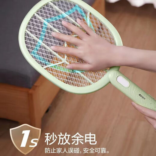 电蚊拍充电式家用强力灭蚊拍3500v电蚊拍充电式家用强力可拆 康铭3888电蚊拍