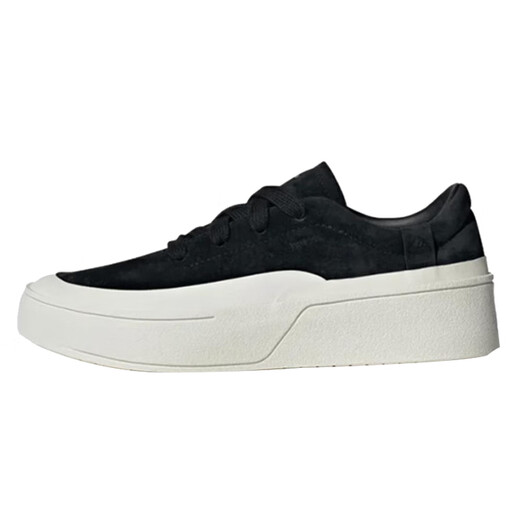 阿迪达斯 （adidas）LABCOURT舒适增高低帮鞋滑ID官方旗舰正品 ID6227黑白两副鞋带 / 42.5