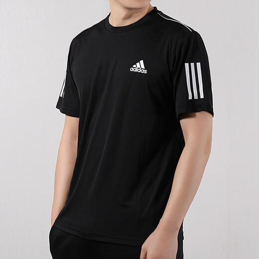 阿迪达斯（adidas） 男装新品运动休闲舒适透气舒适训练健身短袖T恤  DW9825 GJ9887 M