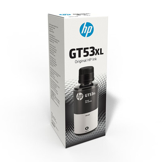 HP (HP) GT53 52 tinta para el tanque 519 518 531 589 676 755 798 591 GT53XL Negro (135 ml)