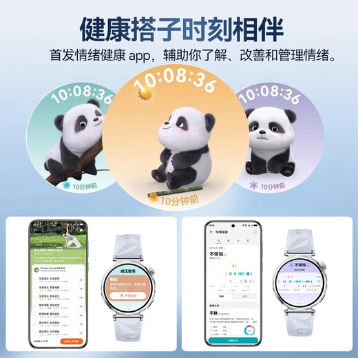 华为【国家补贴15%】华为手表watch gt5运动智能血氧心率通话微信睡眠学生送男女生友手表gt43pro升级 苍山灰手表+钛空银定制表带