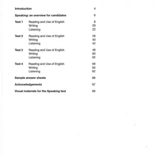 Jingqi Books FCE Real Questions Campus/Youth Edition (Neue Ausgabe) 1/2/3/4/5 eignet sich für die Cambridge General Level 5 Examination FCE Youth Edition Official Real Questions 5 (A4 großes Buch)