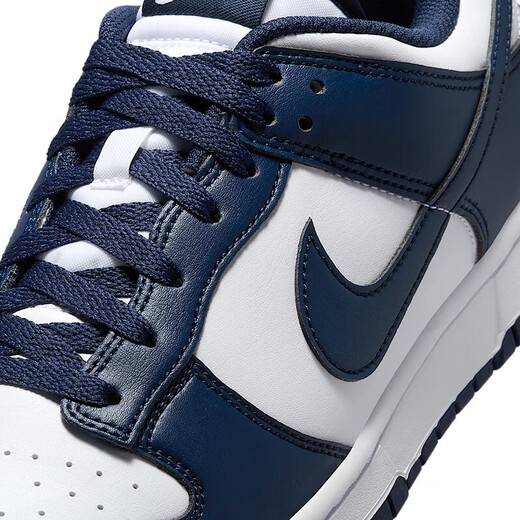 Nike NIKE men's casual sneakers DUNK New Year's gift sneakers HF5441-107 white/navy blue 42