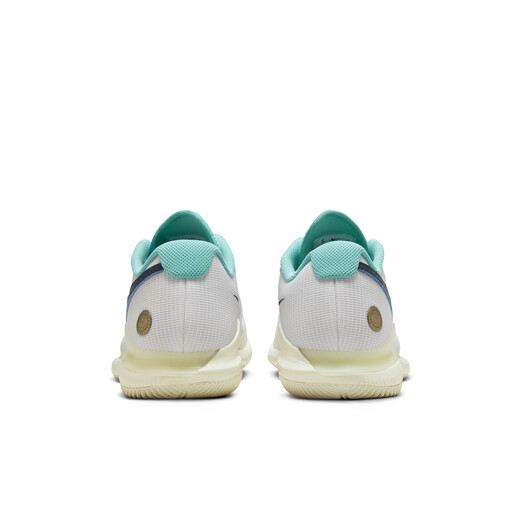 Nike (Nike) Offizieller Vapor Pro Herren -Tennisschuhe atmungsaktive leichte Sportunterstützung Griff bequemer HM3705 141 Weiß/gepanzerte Tiefseeblau/Kokosmilch/lustige Pulver/Creme Grün/leichtes Grün 42