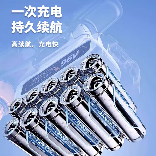 Beoz car wash high-pressure spray gun car wash machine car wash water gun high-pressure water spray gun household supercharged lithium battery car brush artifact 580W 5999VF single battery + six-in-one nozzle + car wash gift bag