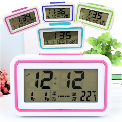 Kadio CADIO 9905 Anteciente de edad avanzada Alto volumen Electrónico Reloj Ciegista Reloj Lengguang Tabla de voz Hora 9905 Blue de cielo poco profundo