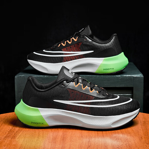 Putian Marathon Running Chaussures Spring and Automne NOUVEAU RACK RACING ANTI-SLIP BESOINTS SOFT SOP SOLE SPORTS SOGNES 9901 WHITE ET BLEU 39