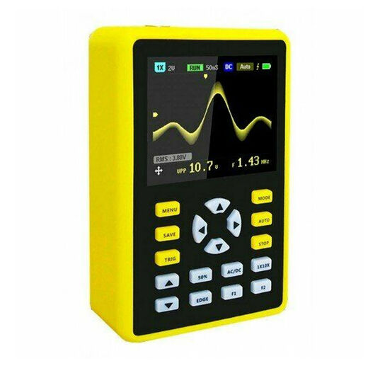 FNIRSI-5012H MINEHELD MINI OSCILLOSCOPE 100MHz Bande passante 500ms Sampling numérique Portable FNIRSI-5012H Version chinoise