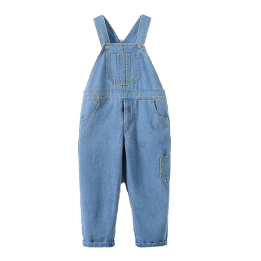 Disney 2025 Nouvelle salopette pour enfants de printemps et d'été pour les garçons et les filles mode polyvalent jean confortable