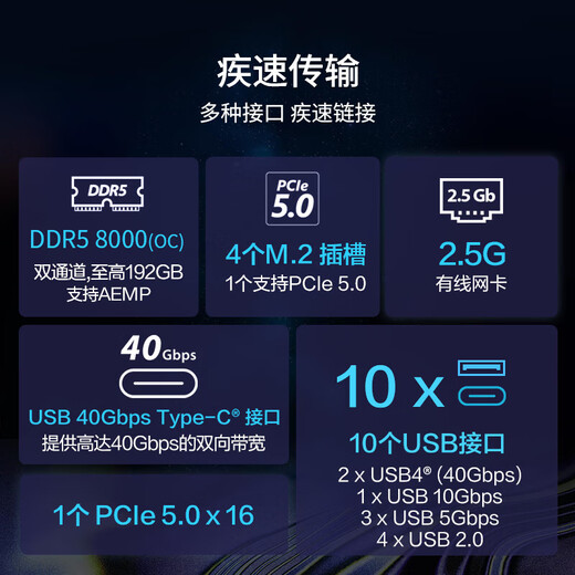 
Asus (ASUS) X870 motherboard set with AMD Ryzen R7 9800X3D/R9 9950X3D 9900X3D motherboard CPU set Board U set Asus PRIME X870-P R7 9800X3D loose film