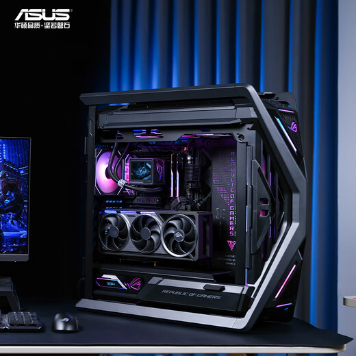 ASUS 24-issue interest-free 5080 i9 14900K Night God graphics card ROG Family Bucket Genesis God complete machine game desktop e-sports live AI computer host DIY assembly machine complete machine i9 14900KF+RTX5080 | Five