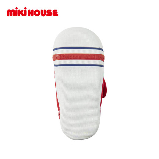 MIKIHOUSE classic embroidered baby toddler shoes red 13 inner length 13cm
