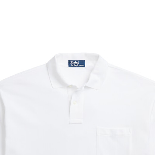 Ralph Lauren (Ralph Lauren) Ralph Lauren/Ralph Lauren Men's Classic Edition Gran Cotton Mesh Polo Shirt RL16859 Spring 100-White XS