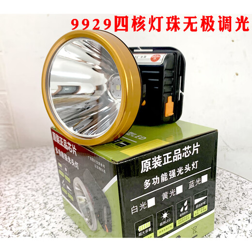9929 Versión de Seiko de Guangming Quadry Brightness Strong Bald Lamp Lucining Lighting Flaylight Lighting Iluminación 9929-Corre de alto brillo-brillo-huang Guang