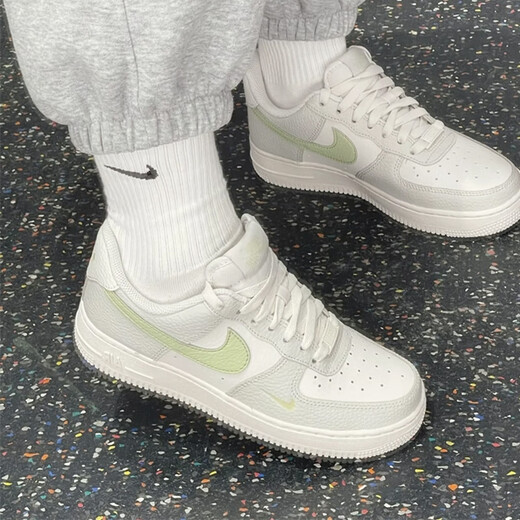 耐克（NIKE）Nike耐克男鞋女鞋Air Force 1 Low白绿情侣款低帮板鞋IB3881-001 IB3881-001 35.5