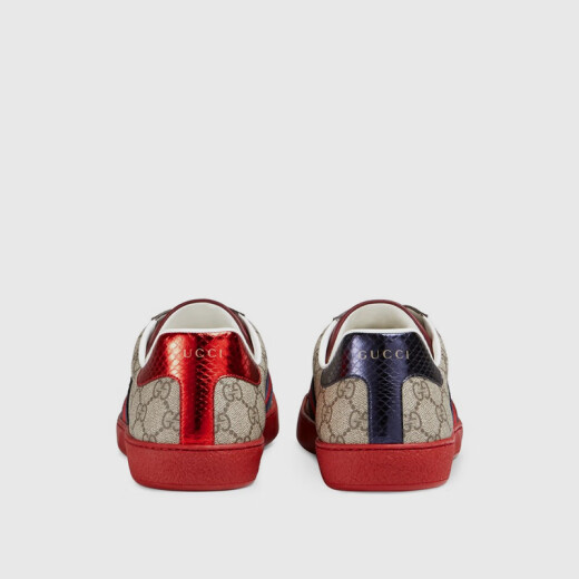 
Gucci (GUCCI) ACE Supreme Retro Casual Fashion Shoes Men's Ebony 429445 96G50 9767 39.5