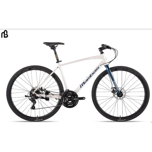 
Road bike 700C 21 speed men and women commuting bike bicycle mattressed gray/black