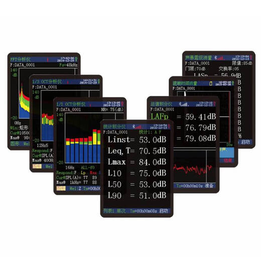 Ni Zhier Customized [Bargoable] Hangzhou National Standard Rauschinstrumentinstrumentenpegel 1 Multifunktionaler Schallmesser verhandelbar AWA6228+ Grundtyp (Statistischer Speicher