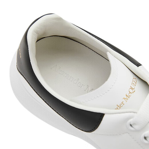 Alexander McQueen thick-soled sneakers men's leather white shoes gift 553680-WIEEN-Blacktail 40
