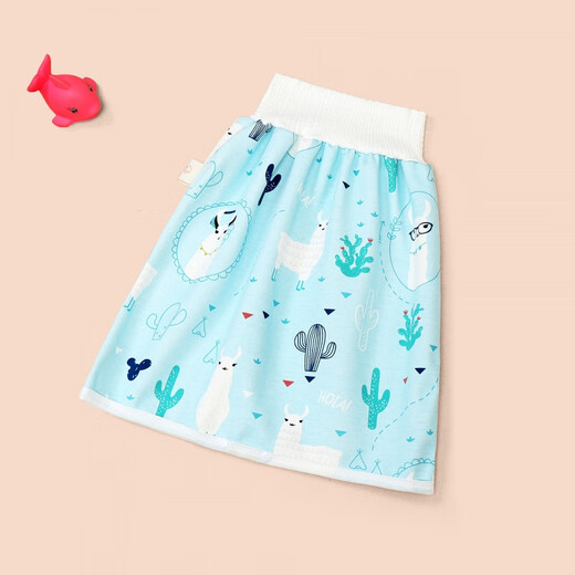 
Beisiru baby urinary skirt diaper pants bed wetting artifact baby children leakproof waterproof large size washable urinary pad cloth diaper bag emerald lion urinary skirt 1 pack L size (3-8 years old 30-60Jin [Jin equals 0.5 kg])