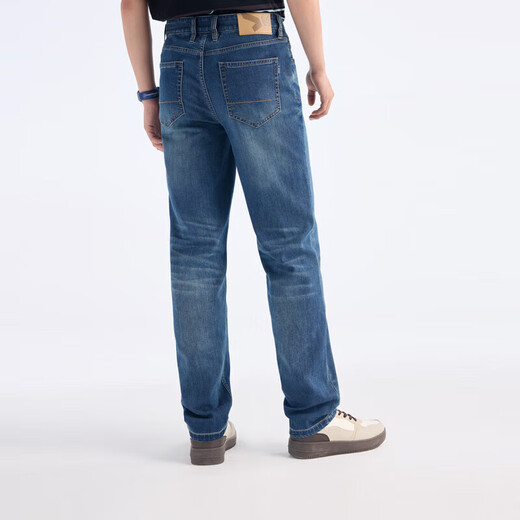 Jeans de pantalons masculins Juuuwang [Air Denim Ice Cool Style] Soucil cool, confortable et facile à se soucier du pantalon pour hommes