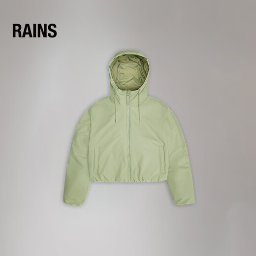 Chaqueta corta de lluvias para hombres y mujeres a prueba de viento chaqueta repelente de agua para hombres y mujeres lohja chaqueta corta/15780 verde claro xs 160/84a (tamaño demasiado grande)