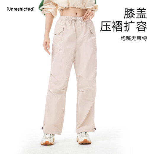 骆驼户外速干裤男伞兵裤夏凉感耐磨工装裤透气吸汗防晒运动长裤女