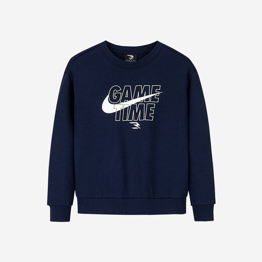 NIKE3BRAND Nike children's clothing for boys and girls pure cotton sweatshirt 25 spring comfortable terry children's top underwear
