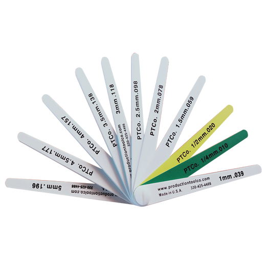 American plastic feeler gauge, special measuring tool for automobile industry, thickness gauge 15026 12379 1935 15017