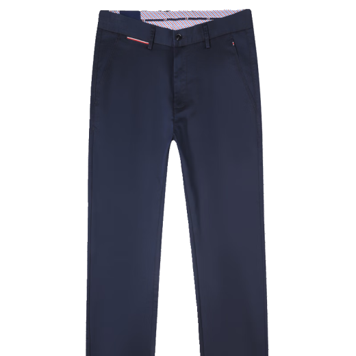 Mengtejiao Business Casual Hosen Herren 2025 Sommer Dünner Straight Mid-T-Mid-T-Mid-End-Baumwolle Vielseitige Hosen 9928-1 Khaki 29