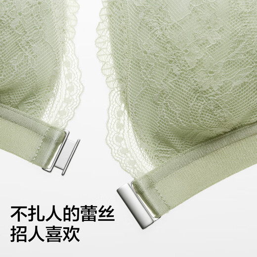 Jiao Nei Zhao Lusi's same style Comfort Lei 303A women's underwear lace front button beautiful back light sexy thin bra
