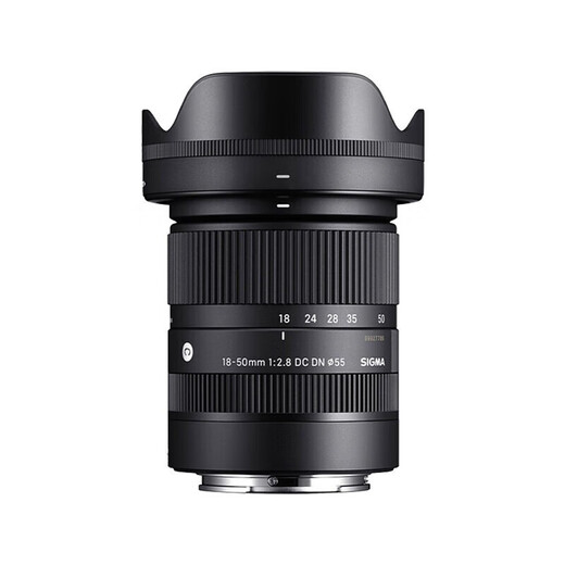 SIGMA 18-50mm F2.8 DC DN half-frame mirrorless landscape portrait standard zoom lens Fuji X-mount basic protection free UV lens does not include main picture accessories