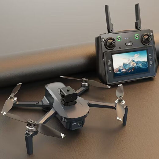[Avec télécommande d'écran] Aircraft à télécommande de drone haute définition avec des aéronefs de jouets et d'enfants avec écran d'affichage [6K Dual Camera] Transmission 5G Retour anti-tis