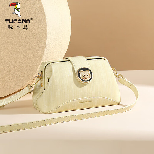 Holzspecker (Tucano) Bag Damen 2025 Neues High-End-Luxus-Luxus-Boston-Kissenbeutel vielseitige Handtasche Single Schulter-Cross-Body-Tasche