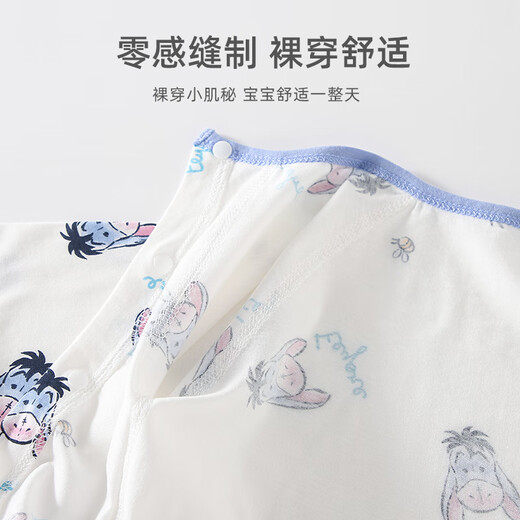 
Disney baby clothes newborn summer thin onesie baby underwear close-fitting pajamas Eeyore 2 pieces 66cm