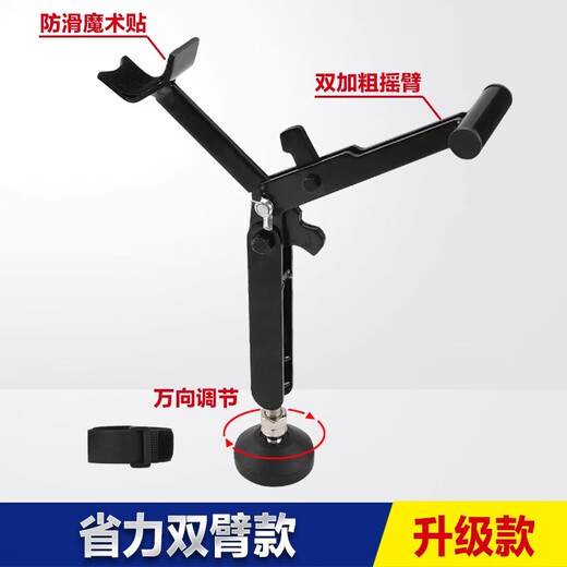 Jiesuchi motorcycle lifting frame portable motorcycle universal bracket GSX250 rear wheel single swing arm lifting axle nail upgraded labor-saving double-arm version