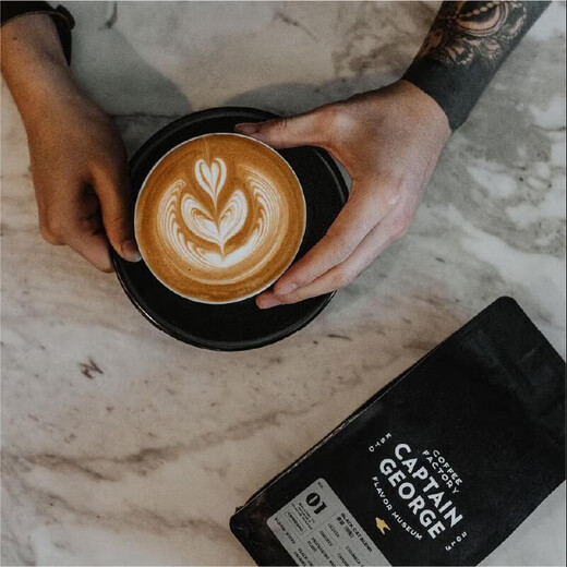 Captain George Black Cat Blends Fragrant Premium Italian Espresso Italian American Coffee Beans 454g Straight from the Source