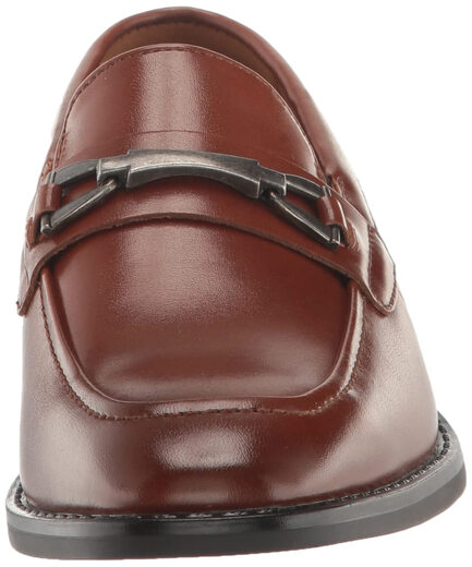 Stacy Adams Boys Kaylor Slip-on Loafers, Cognac Cognac 3 Big Kid