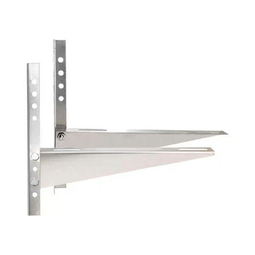 Suitable for stainless steel air conditioner bracket large knife holder 1.5 hp 2p 3p air conditioner outdoor unit bracket Midea Gree universal rack stainless steel 1.5 hp 1.5mm thick without screws without screws
