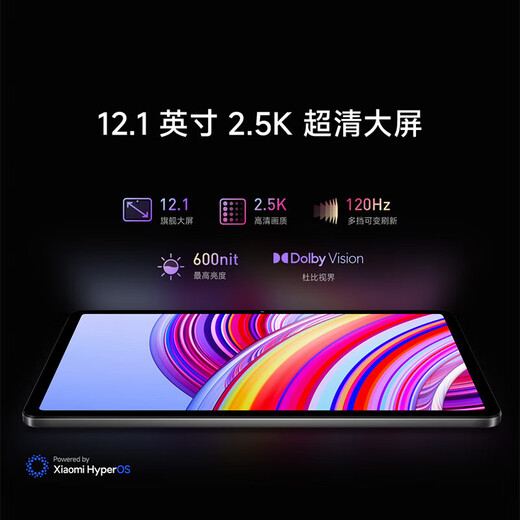 Xiaomi (MI) REDMI Pad Pro tablet 12.1-inch Redmi tablet 2.5K HD screen Qianwan blue 12GB+256GB official standard configuration